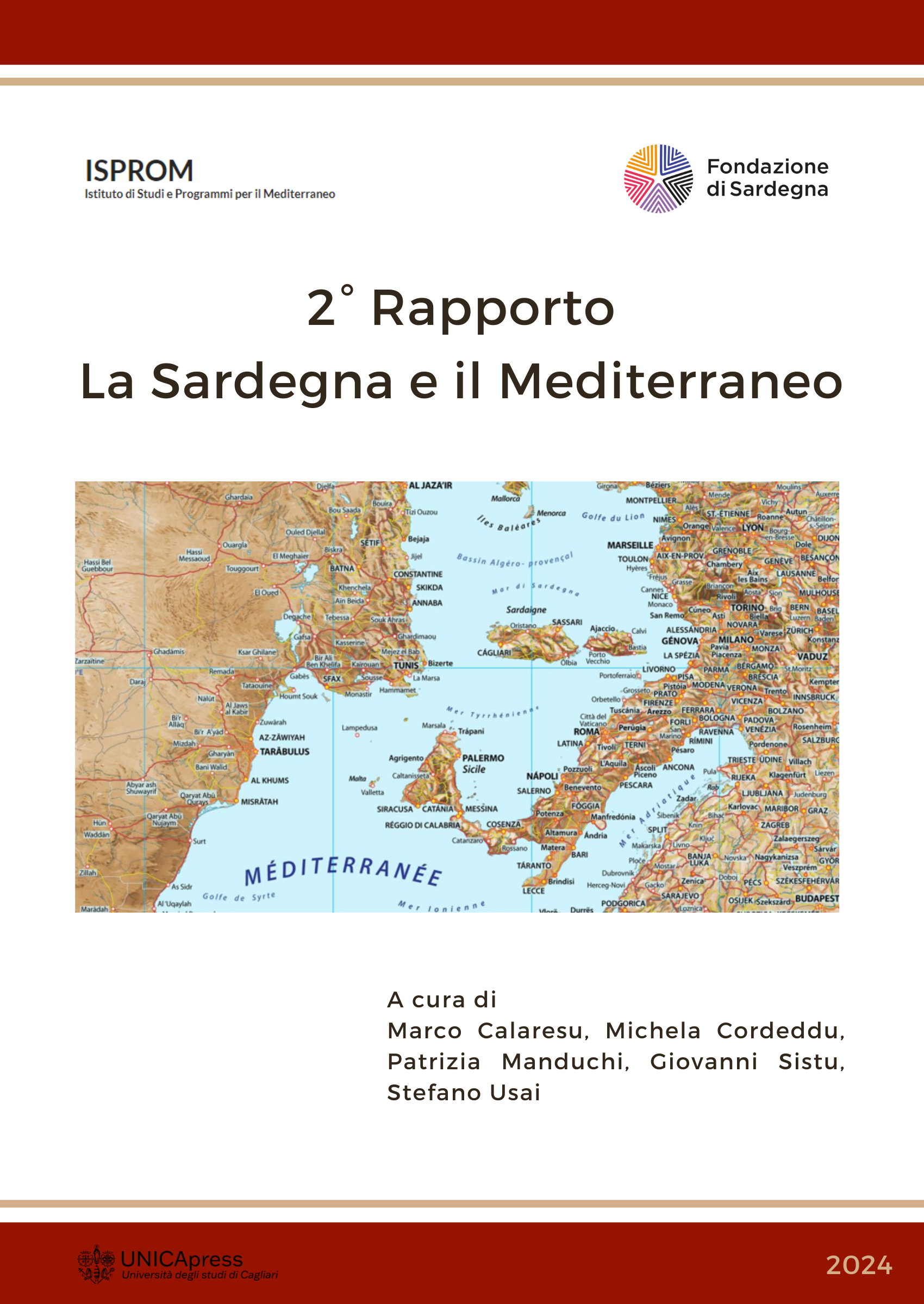 Copertina "La Sardegna e il Mediterraneo"