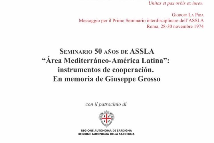 “Área Mediterráneo-América Latina”:  instrumentos de cooperación.  En memoria de Giuseppe Grosso